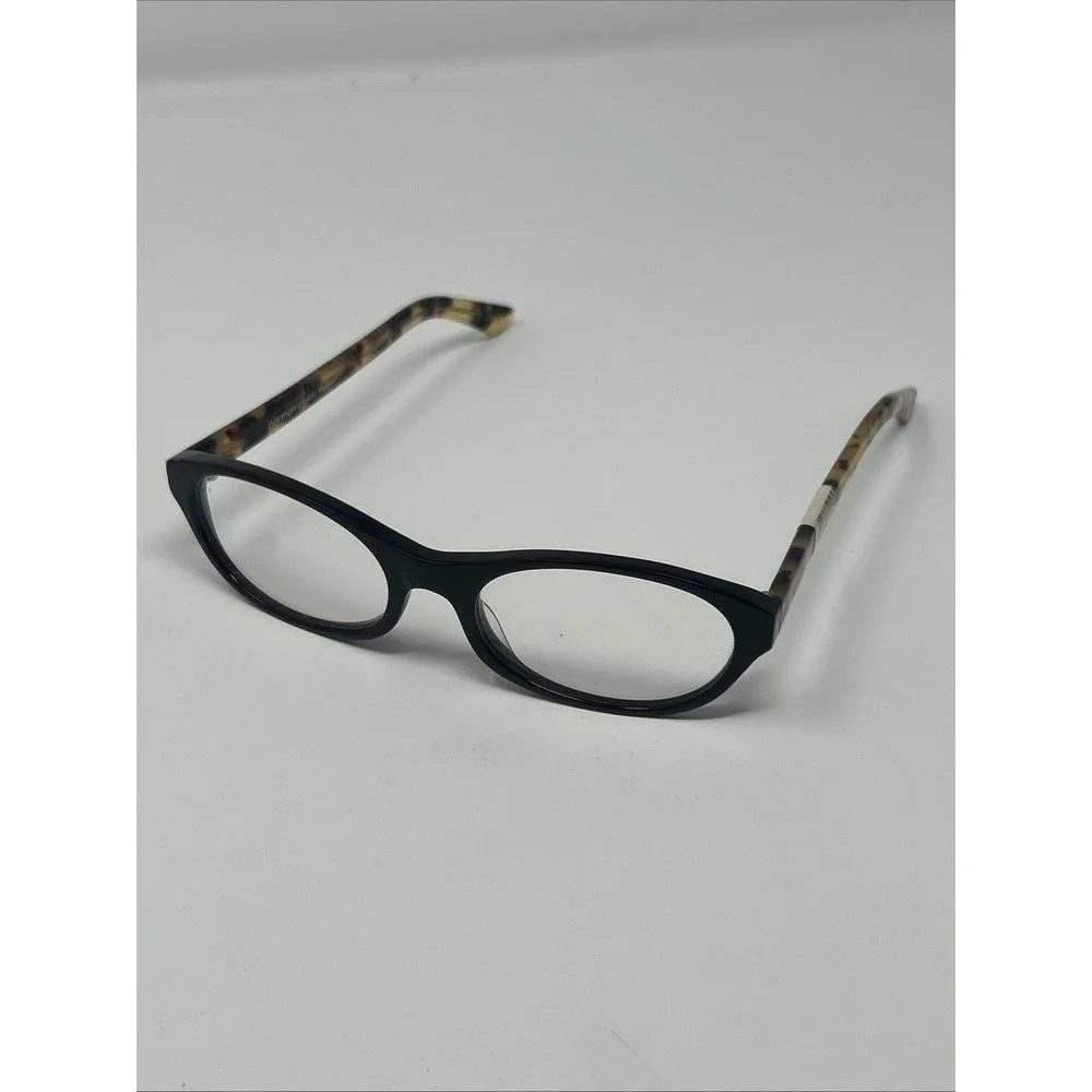 NWT Norman Childs TRACY Eyeglasses 53-19-145 BTK Adult Black Tortoise Frames